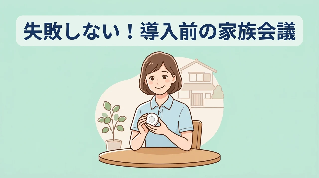 導入前に家族で話し合うべき注意点