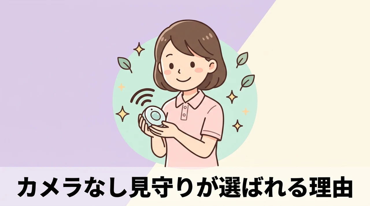 カメラなし見守りセンサーとは?仕組みと選ばれる理由