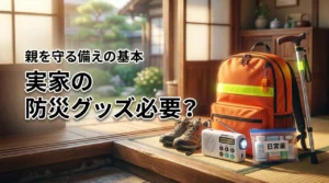 高齢者の実家に防災グッズは本当に必要？親を守る備えの基本と考え方