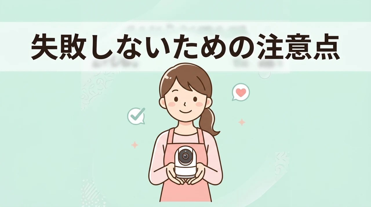 購入前に知っておきたい注意点