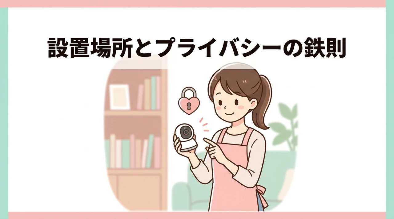 設置場所とプライバシーに配慮した運用のコツ