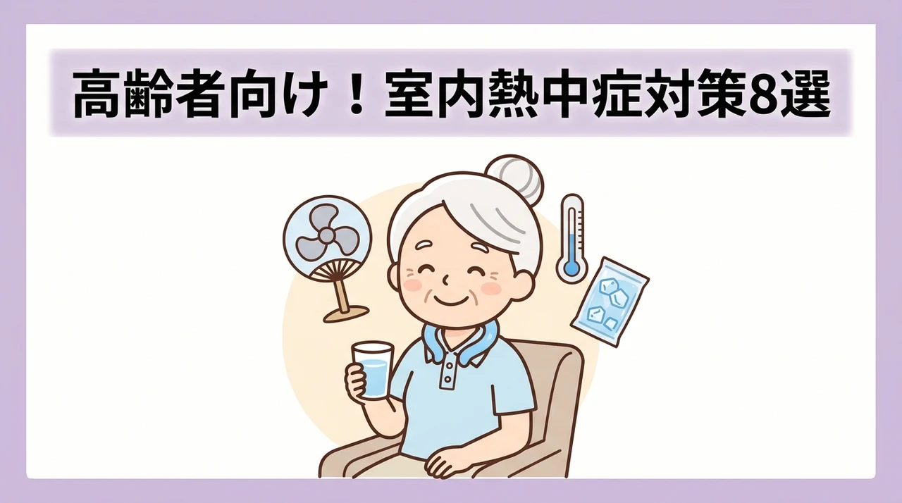 高齢者向け室内熱中症対策グッズのおすすめ8選
