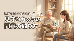 見守りカメラの同意は「安心」から話すのが正解。高齢の親を傷つけない導入法
