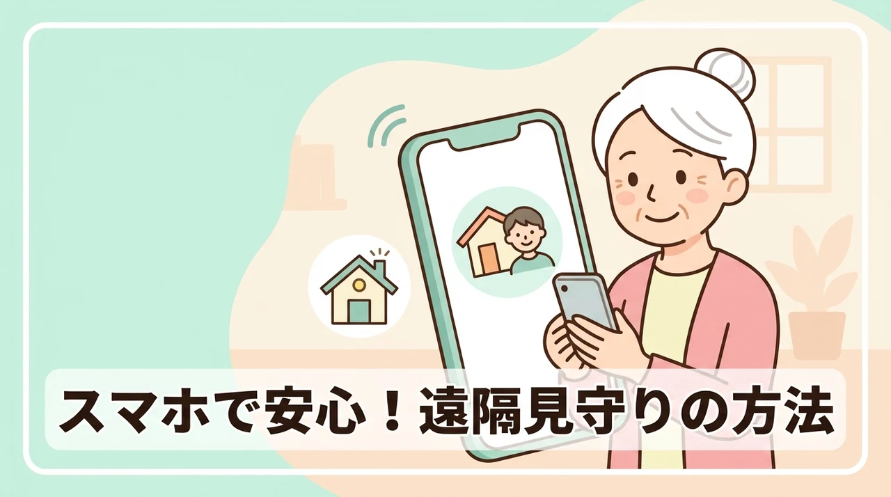 スマートリモコンで遠隔から見守り操作する方法