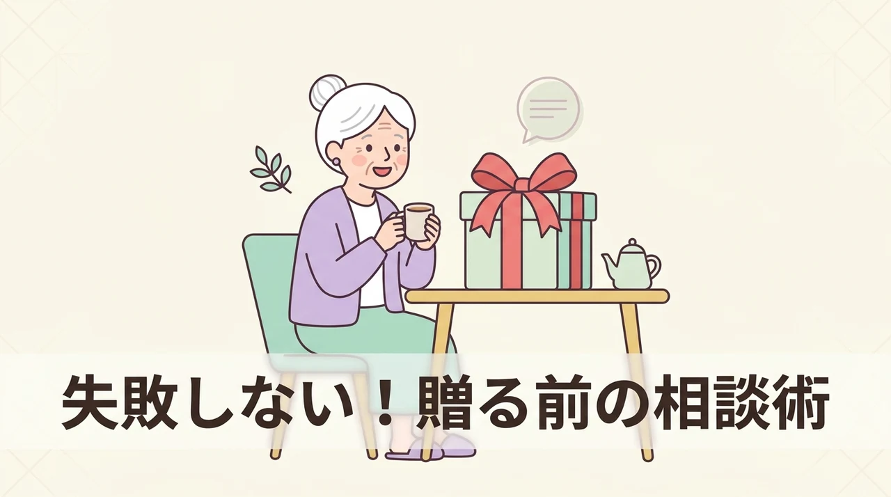 プレゼントとして贈る前に話し合いたいこと