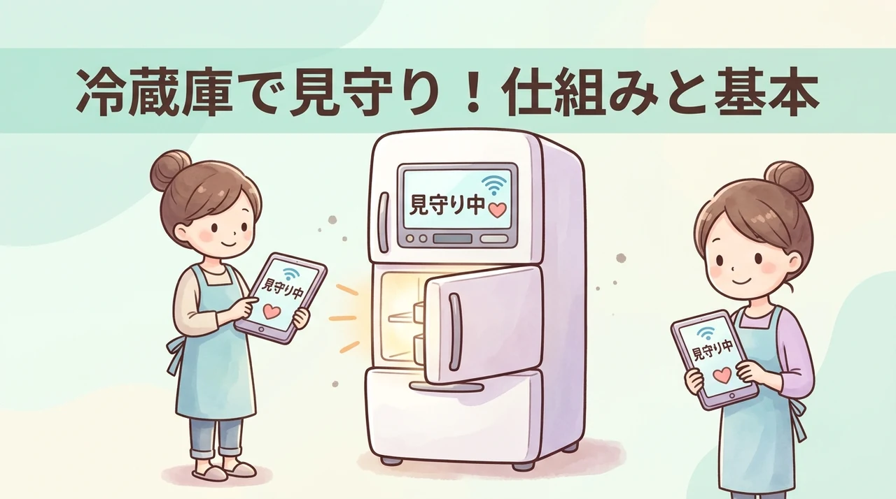 高齢者見守りに冷蔵庫センサーを使う仕組みと基本