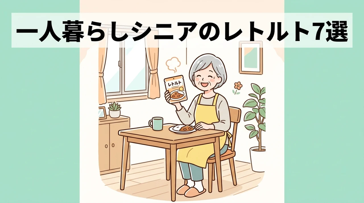 一人暮らしの高齢者向けレトルト食品おすすめ7選