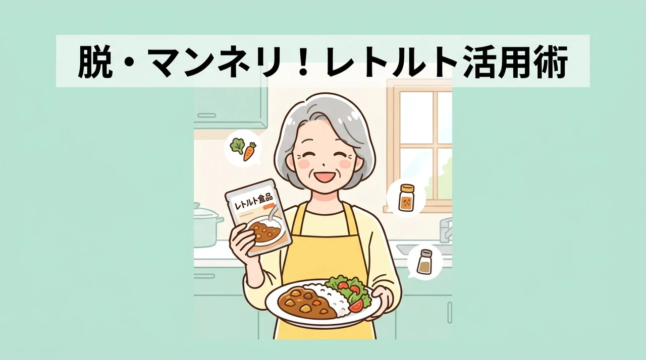 レトルト食品を飽きずに食べるアレンジと献立のコツ