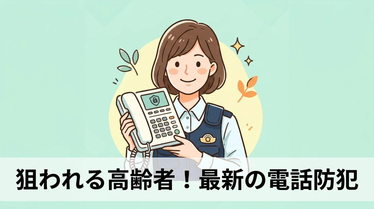高齢者を狙う電話防犯の必要性と最新被害の実態
