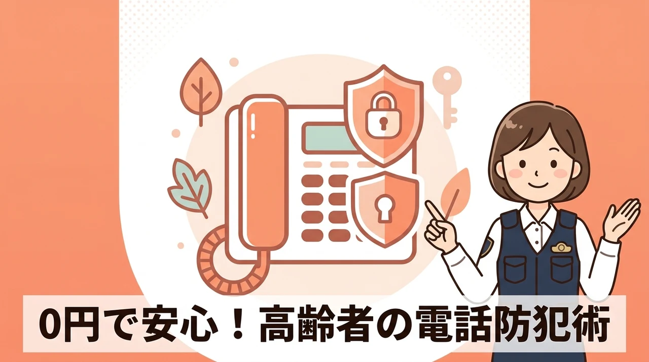 高齢者向け電話防犯対策の基本と無料で始められる方法
